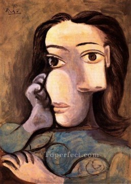 Buste de femme 4 1940 Cubism Oil Paintings